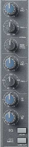 recording console eq
